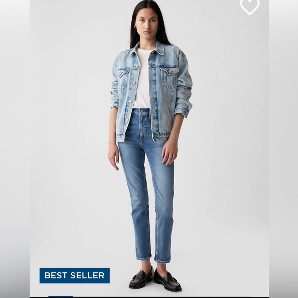 Gap high rise vintage slim jean 27R